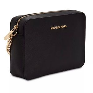 Michael Kors, Leather Jet Set East West Crossbody